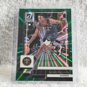 5/$20 Mint 2022/23 Donruss Bones Hyland Green Laser Rookie NBA Card 83!!